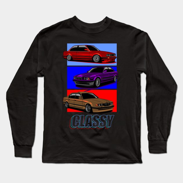 BMW '80 Challenge Long Sleeve T-Shirt by aredie19